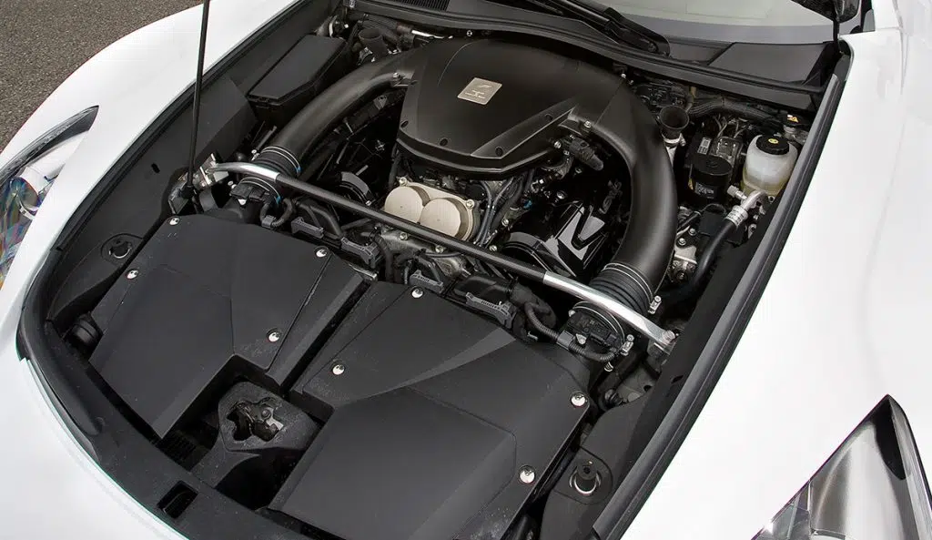 lexus lfa supertest moteur