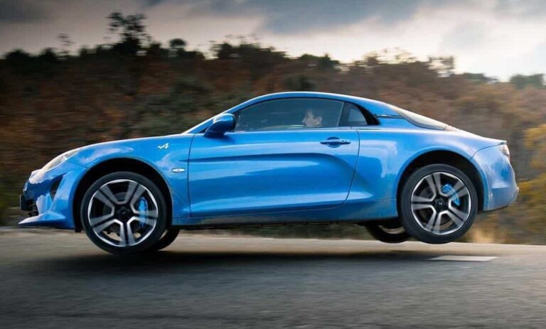 Alpine A110 Jump