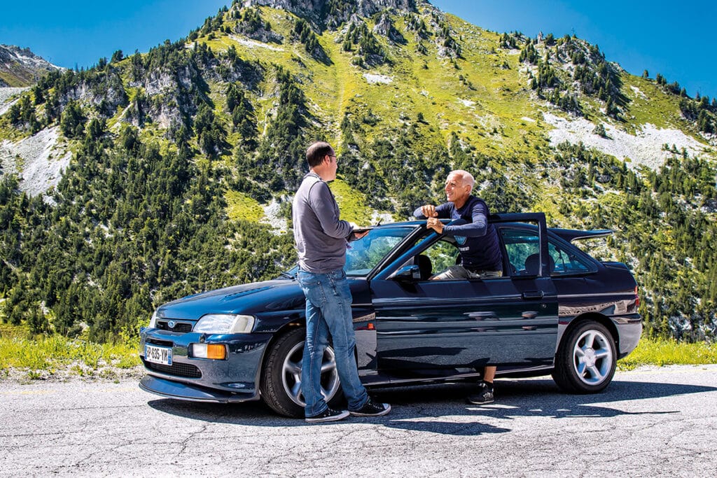 gr yaris escort cosworth mitsu evo 12