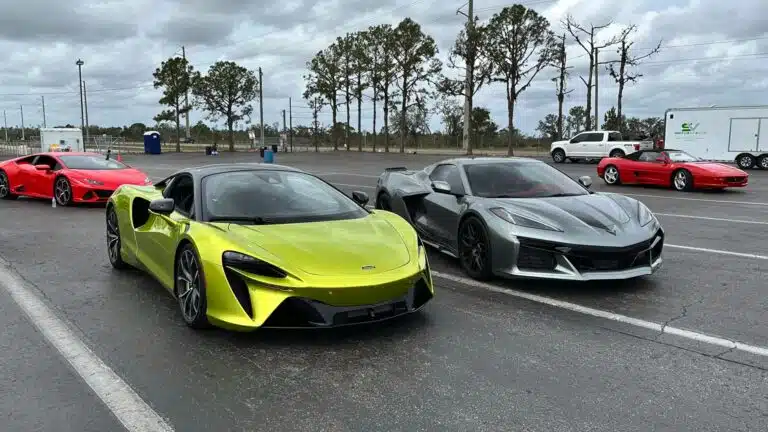corvette mclaren