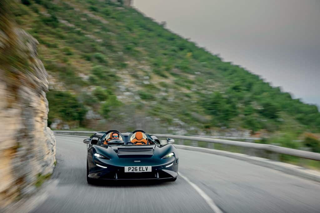 mclaren elva media drives monaco february 2021