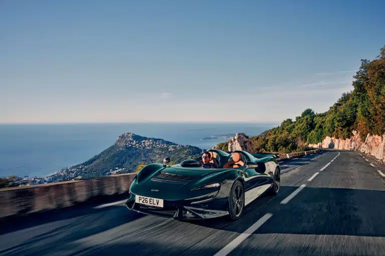 mclaren elva media drives monaco february 2021