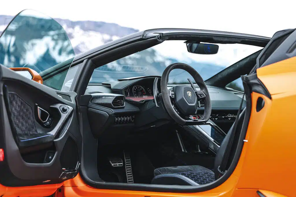 lamborghini huracan evo spyder essai 14