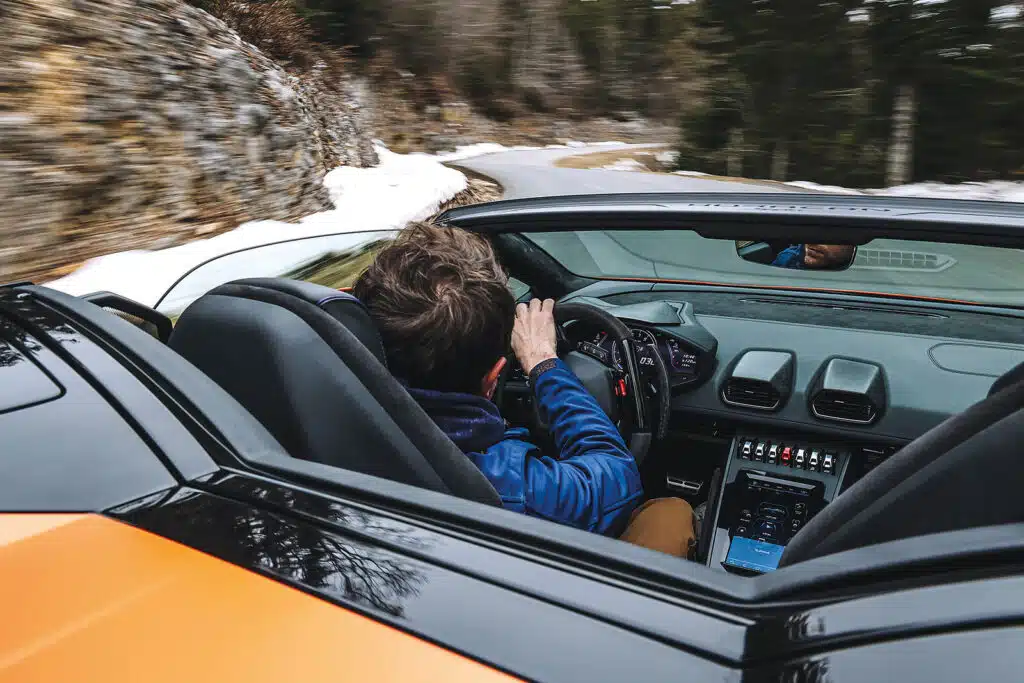 lamborghini huracan evo spyder essai 8