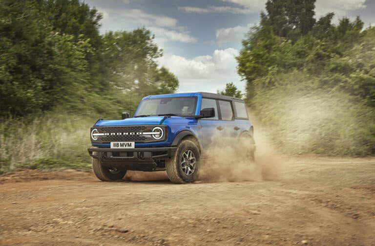 iconic ford bronco off roader now heading to european customers in strictly limited numbers