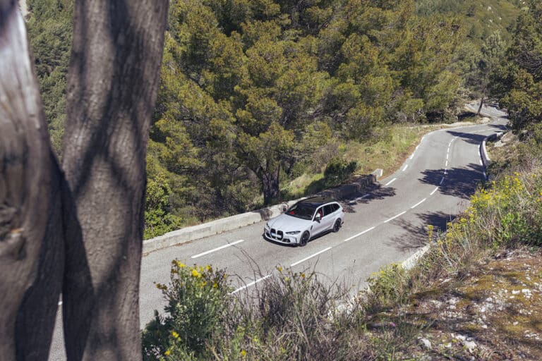 bmw m3 touring action panorama