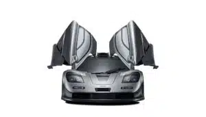 mclaren f1 gt silver head on