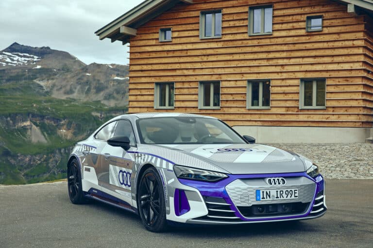 audi rs e tron gt ice race edition