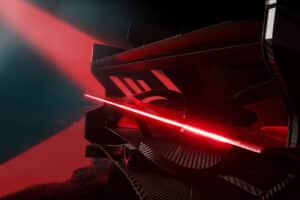 ferrari 499p modificata detail rear led