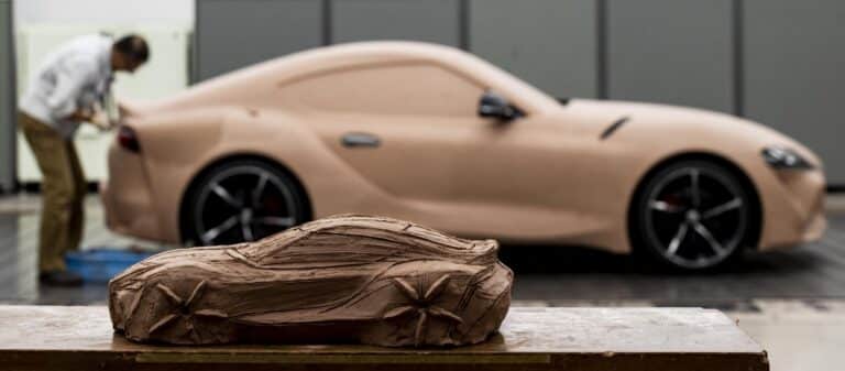toyota gr supra early sketches 1
