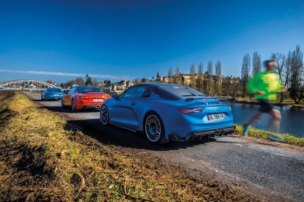 alpine a110 r façe à la a110 s et la a110 pure