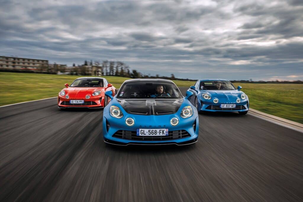 alpine a110 r façe à la a110 s et la a110 pure
