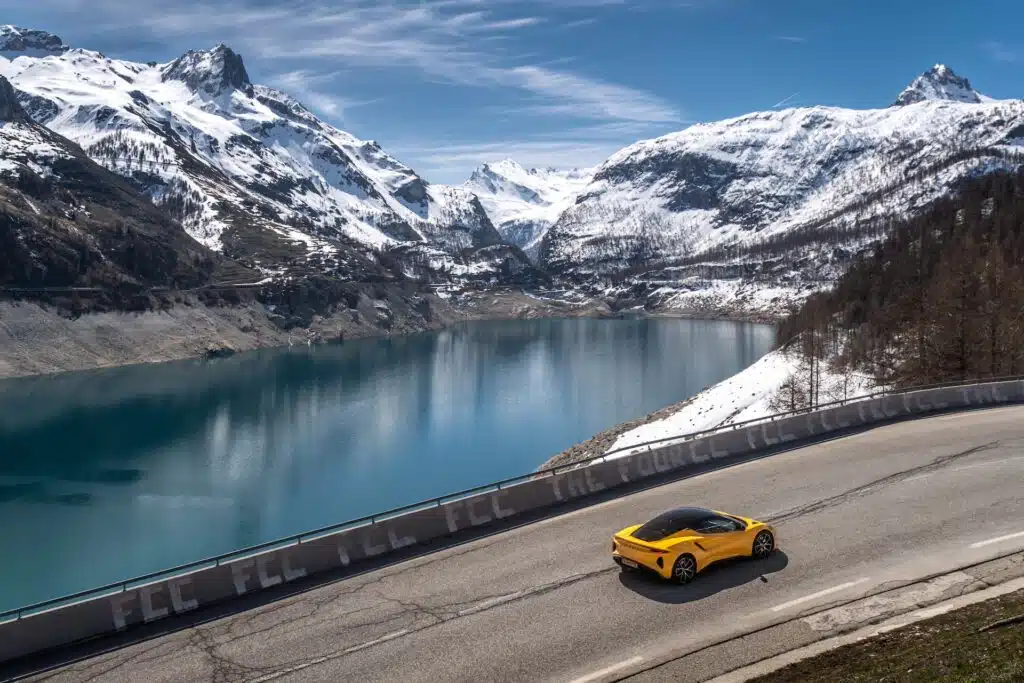 lotus emira v6 @jorisclerc lac tignes