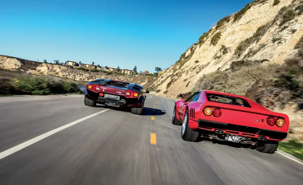 lambo countach 5000qv ferrari gto octane 5