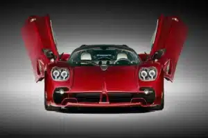 pagani utopia roadster 010502 anteriore aperta portiere aperte