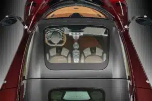 pagani utopia roadster 020103 interni dallalto chiusa logo