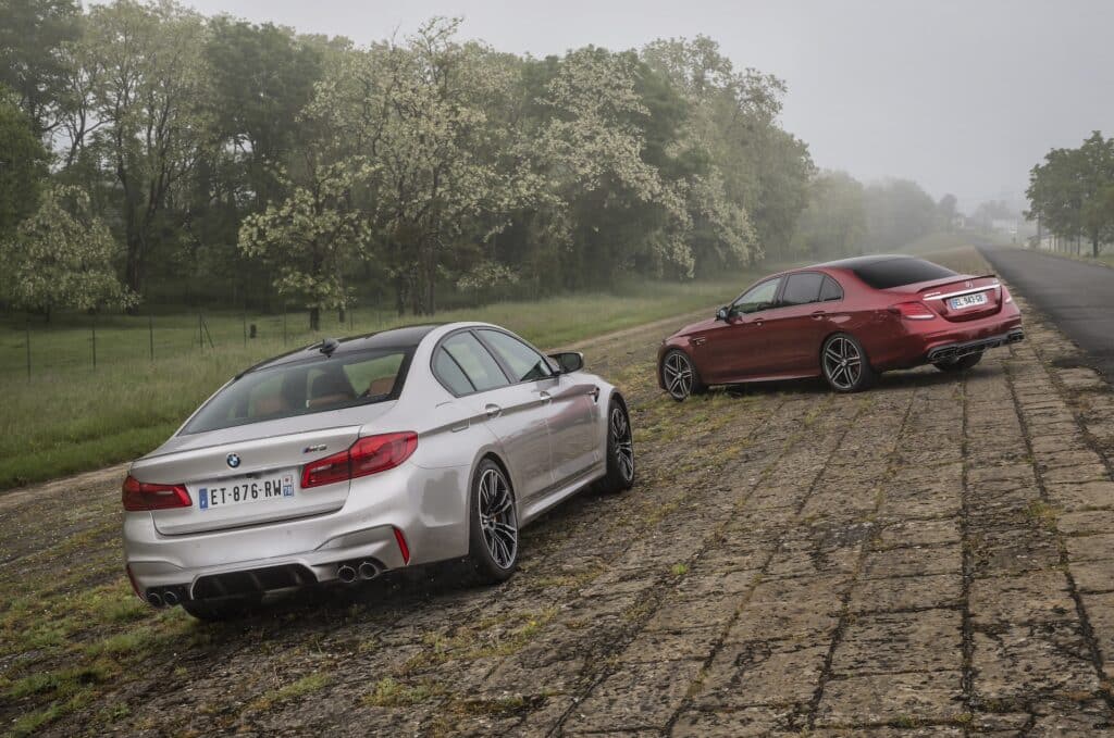 match bmw m5 2018 / mercedes amg e 63 s