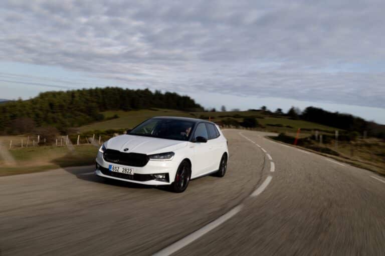 skoda fabia travelling av