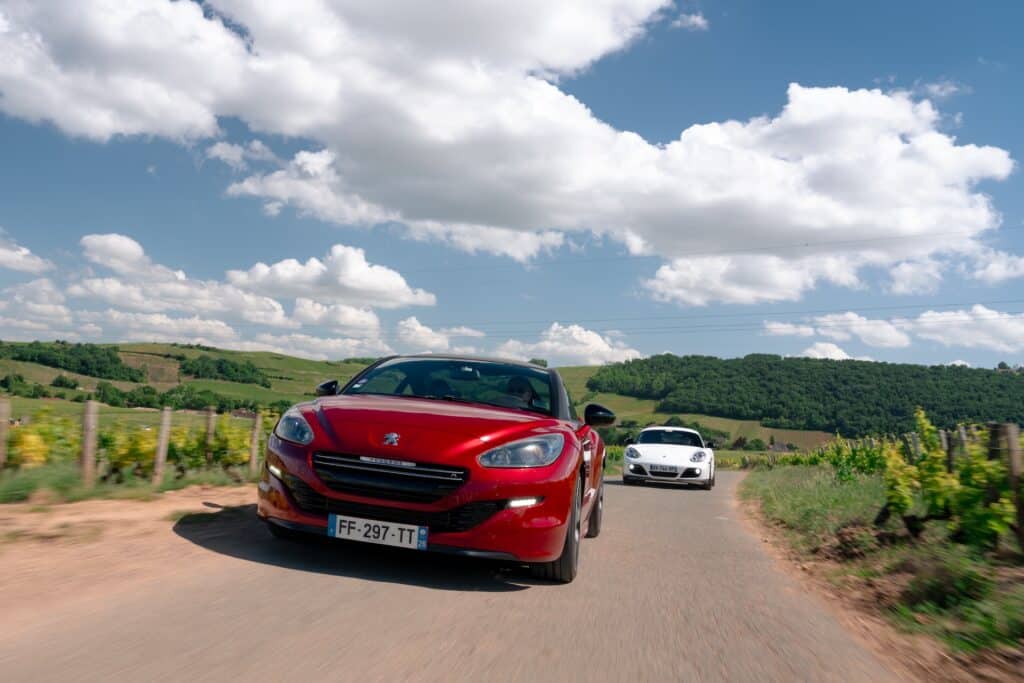 rcz r cayman 987 travelling av quentin decorps