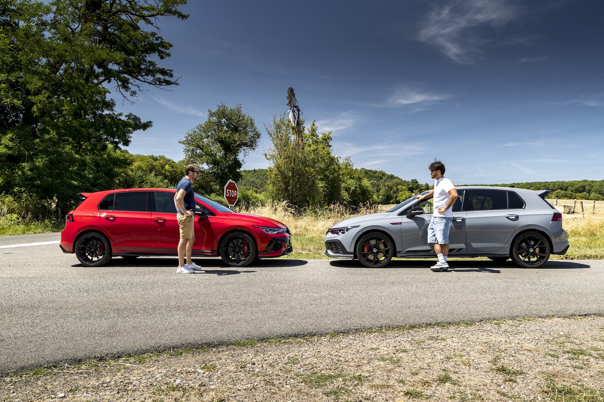 vw golf gti statique supertest